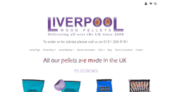 Desktop Screenshot of liverpoolwoodpellets.co.uk